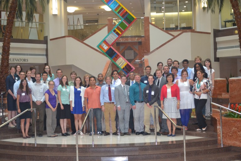 Ashley M. Richter, Vid Petrovic, and David V. from CISA3 at the National Science Foundation IGERT Poster & Video Competition in Washington DC. 