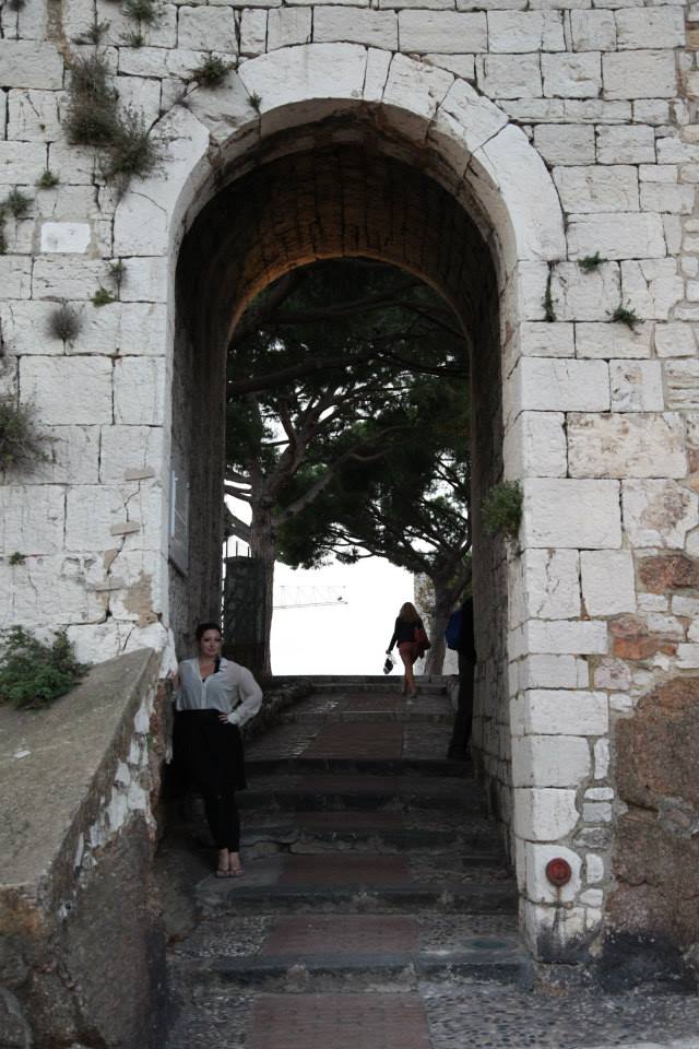 Ashley M. Richter at Cannes' Musée de la Castre. 