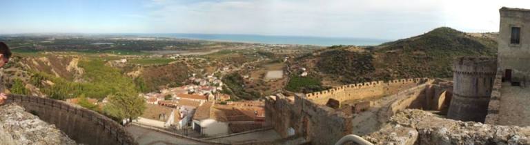 The view from the battlements of Castello Svevo di Rocca Imperiale