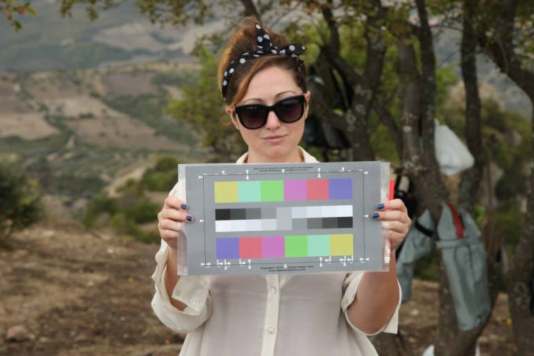 Color calibration by Ashley M. Richter at Murgie di Santa Caterina. 