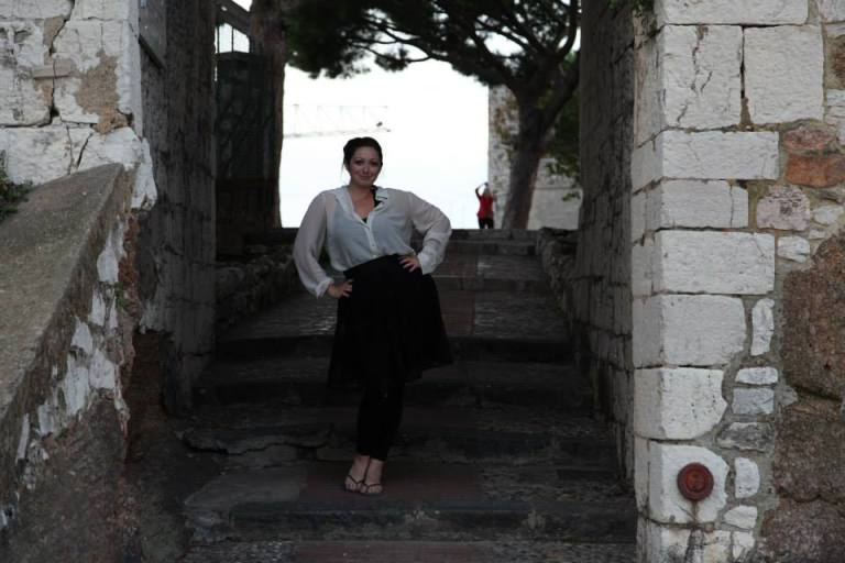 More of me (Ashley M. Richter) at the Musée de la Castre.  