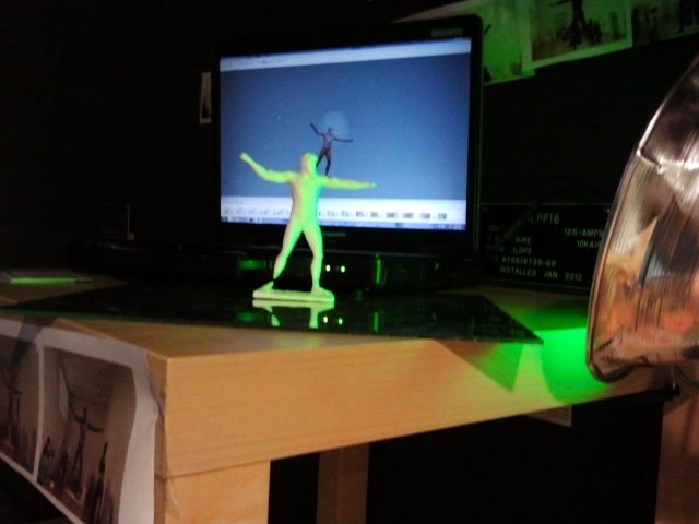 3D Printed "Action Figure" of the Artemision Bronze from the National Archaeology Museum of Athens